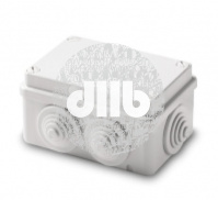 Коробка распаячная герметичная с вводами IP55 153х110х66мм ШхВхГ