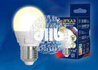 LED-G45 7W/3000K/E27/FR/DIM PLP01WH Лампа светодиодная, диммируемая. Форма «шар», матовая. Серия Ярк