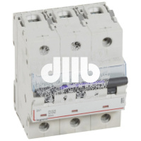 Выключатель автоматический DX3 50кА 32А 3П D