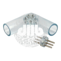 Муфта L - коннектор для дюралайта LED 3W ?13мм