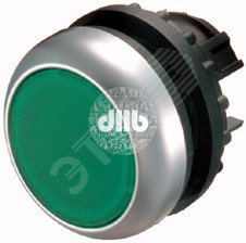 Головка кнопки без фиксации зеленый, M22-D-G