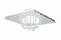 Светильник светодиодный ДВО-35w LED 4000Лм 4000К opal-sand Alumogips IP54 c БАП на 1 ч LUXDATOR 36W