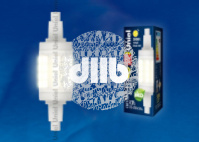 Лампа светодиодная LED 6вт 175-250в R7s 450Лм 3000K прозрачная