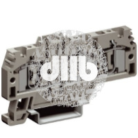Зажим проходной HMM.4/1+2GR 1ввод/2 вывода 4кв.мм QUADRO