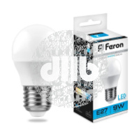 Лампа светодиодная LED 9вт Е27 дневной матовый шар