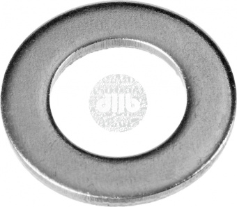Шайба DIN125 М8 плоская оцинкованная (15кг/9150шт)