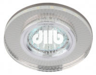 DK LD44 SL 3D Точечные светильники ЭРА декор cо светодиодной подсветкой MR16, зеркальный
