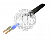 Кабель силовой ВВГ-П нг(А)-FRLSLTx 2х1.5 ок(N)-0.66 черный барабан