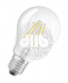 Лампа светодиодная LED 4,5Вт Е27 PARATHOM CLA,филамент(замена 40Вт) дим,теплый Osram