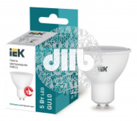Лампа светодиодная LED 5вт 230в GU10 белый ECO