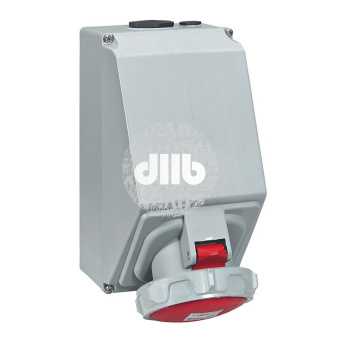 Розетка накладная - 125А - 3К+З - 380В - IP67
