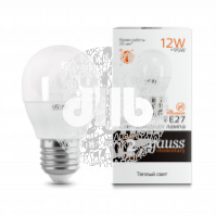 Лампа светодиодная LED 12Вт 880lm E27 3000K Elementary Шар Gauss