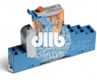 Интерфейсные модули реле, Светодиод + диод, Контакты AgNi, 1CO 16A, 125VDC