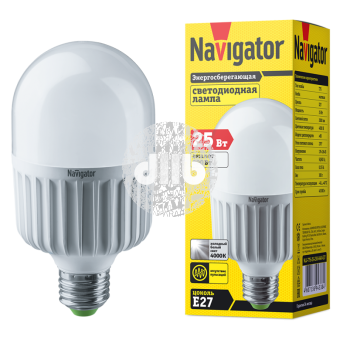 Лампа светодиодная LED 25вт Е27 белый