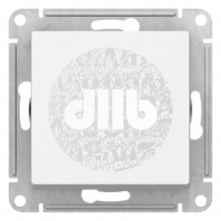 Переключатель одноклавишный ATLASDESIGN AQUA IP44 схема 6 10АХ механизм белый