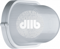 Светильник НПП-100w термостойкий овальный без решетки IP54 белый