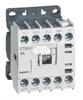 Контактор CTX3 мини 3P 9A 1нз =24В