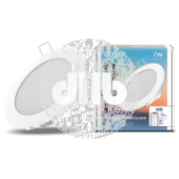 Светильник светодиодный ДВО-7Вт DIM+CCT Smart Home Gauss