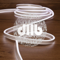 Гибкий неон LED SMD 8х16 мм, двухсторонний, белый, 120 LED/м, 5 м