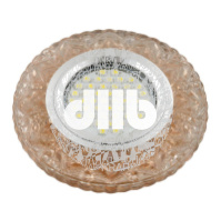 DLS-L146 GU5.3 GLASSY/TEA Светильник декоративный встраиваемый, серия Luciole. Без лампы, цоколь GU5