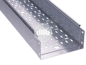 Лоток перфорированный 100х100х3000 толщина 1мм
