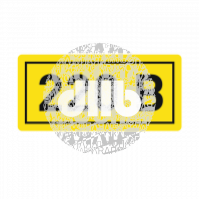 Наклейка 220В 10х15мм (1шт)
