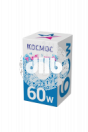 Лампа накаливания декоративная ДШ 60вт 230в E27 матовая (шар) Космос