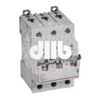 Выключатель автоматический трехполюсный 4А C DX3-E 6kA/6kА