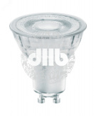 Лампа светодиодная LED 4,4Вт GU10 2700K 350лм  PAR16 3XD 50  36° 230V  (замена 50Вт) CL OSRAM LS