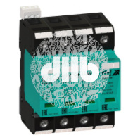 Ограничитель импульсных перенапряжений (УЗИП) OptiDin OM-I-4-280/12,5/RS