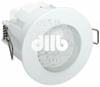 Датчик движения ИК встраиваемый 1200w 360 градусов 6м IP20 белый