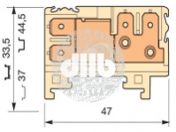 Клемма quick-connect HD6/8.2G.2G.2
