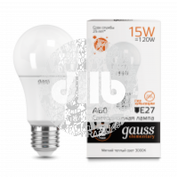 Лампа светодиодная LED 15вт 230в E27 теплый Elementary