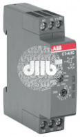 Реле времени CT-AHC.12 компактное (задержка при отключ.) 24-48B DC, 24- 240B AC (7 диапазонов времен