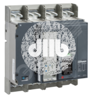 Выключатель NS1250 H 4p + MicroLogic 2.0 в сборе