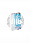 Элемент питания 6F22 (крона) 9V Zinc carbon 1S  Космос