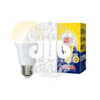 Лампа светодиодная LED-A60-13W/WW/E27/FR/NR Форма A, матовая. Серия Norma. Теплый белый свет (3000K)