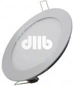 Светильник светодиодный ДВО-10Вт IP40 3000К серебро