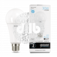 Лампа светодиодная LED-30Вт E27 6500K Elementary A67 Gauss