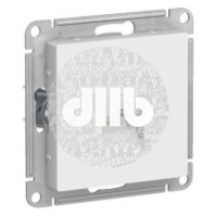 ATLASDESIGN РОЗЕТКА компьютерная RJ45, кат. 6A, механизм, БЕЛЫЙ