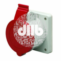 Розетка скрытой установки IP44 16A 2P+E 230V