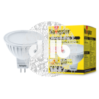 Лампа светодиодная LED 7вт 230в GU5.3 тепло-белая