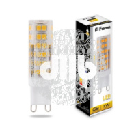 Лампа светодиодная LED 7вт 230в G9 теплый капсульная