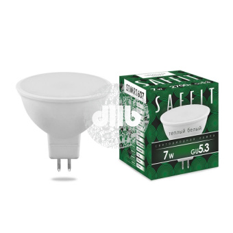 Лампа светодиодная LED 7вт 230в GU5.3 теплый