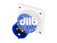 Вилка скрытой установки IP44 16A 3P+E+N 400В