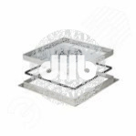Усиленная кассетная рамка RKF2 SL1  283x283x20 мм (сталь)