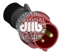 Вилка кабельная 16A 2P+E IP44 9ч Easy&Safe Easy&Safe