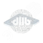 Соединительная пластина L-образная 90x90x40x5 горячий цинк