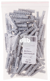 Дюбель 6х35 S (усики) (100шт)