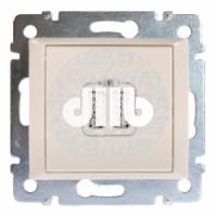 VALENA Розетка двойная USB слоновая кость